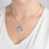 Collana Donna Lotus Style LS2192/1/1 Con Albero Della Vita E Pietre Multicolore