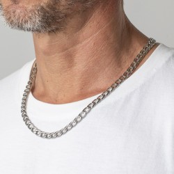 Collana uomo in acciaio a catena Lotus Style LS1938/1/1