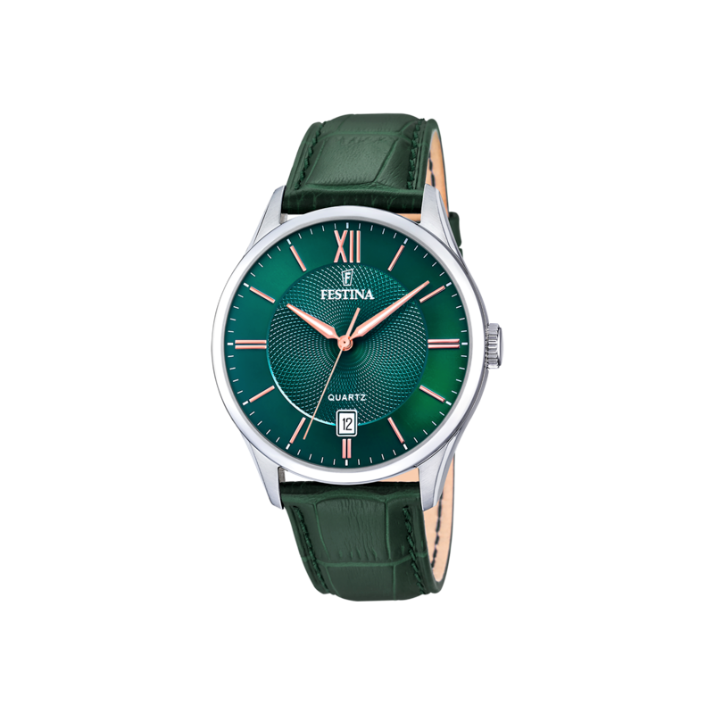 Orologio Uomo Festina F20426/7 Con Quadrante E Cinturino Verde