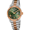 Orologio uomo in acciaio bicolore argento e rosè Lotus 18856/3