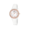 Orologio Donna Ragazza Calypso K5567/B Solo Tempo Con Cinturino Bianco