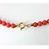 Collana donna in bambù rosso G.B.G. C. bambù