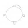 Bracciale donna in argento con ferro di cavallo Trova Gioielli 7641-W