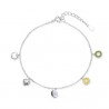 Bracciale donna in argento con pendenti Trova Gioielli 7645-W