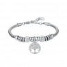 Bracciale Donna Luca Barra BK2332 In Acciaio Con Albero Della Vita