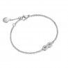 Bracciale Donna Luca Barra BK1500 In Acciaio Con Infinito E Strass
