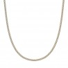 Collana donna tipo tennis in acciaio dorato Luca Barra CK1784