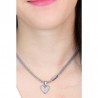 Collana donna in acciaio con cuore Liu-Jo LJ1841