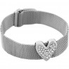 Bracciale donna maglia milanese con cuore Liu-Jo LJ1866