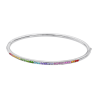 Bracciale Donna Rigido Lotus Style LS2111/2/4 In Acciaio Con Strass Multicolore