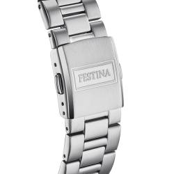 Orologio Uomo Festina F16374/9 Classico Solo Tempo Con Quadrante Grigio Argento