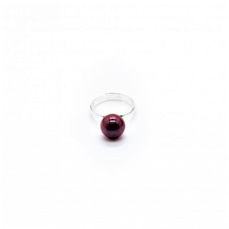 Anello con sfera in vetro di murano MURRINAMURANO GM0186.01