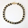 Bracciale uomo in acciaio bicolore Ananda Steel And Co AXBR12 DN