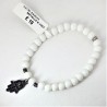 Bracciale donna elastico con pietre bianche Manuel Zed L2250_0004