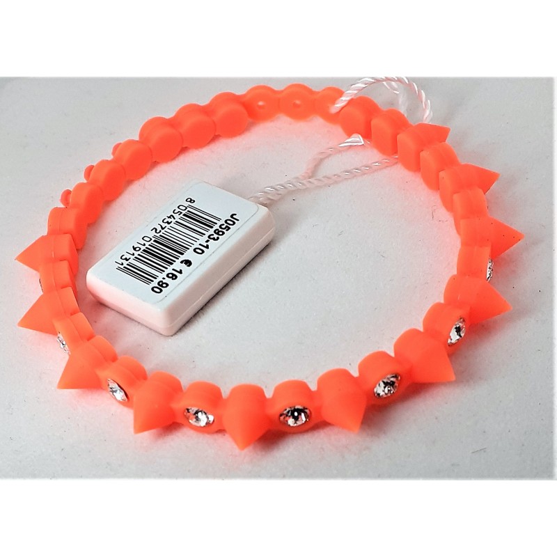 Bracciale donna in silicone arancione Stroili J593-10
