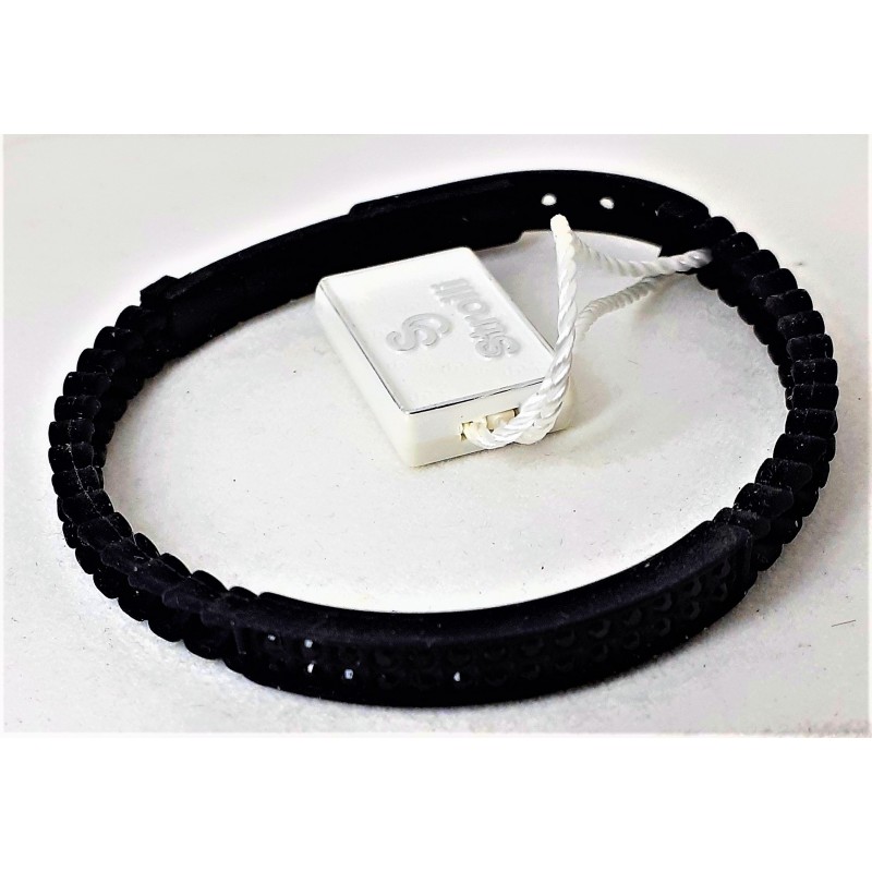 Bracciale donna in silicone nero Stroili J0595-2