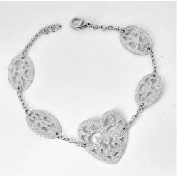 Bracciale donna con cuore...