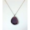 Collana donna in argento con pietra viola Zoppini Q1644_0009