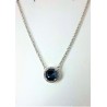 Collana donna in bronzo con pietra blu Zoppini Q1490_4402