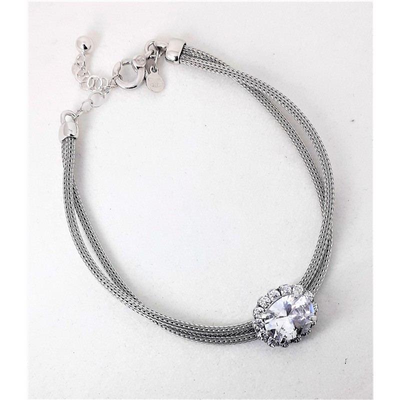 Bracciale donna in argento con zirconi Zoppini H1390_0950