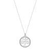 Collana Donna Lotus Silver LP1746-1/1 Con Albero Della Vita e Zirconi