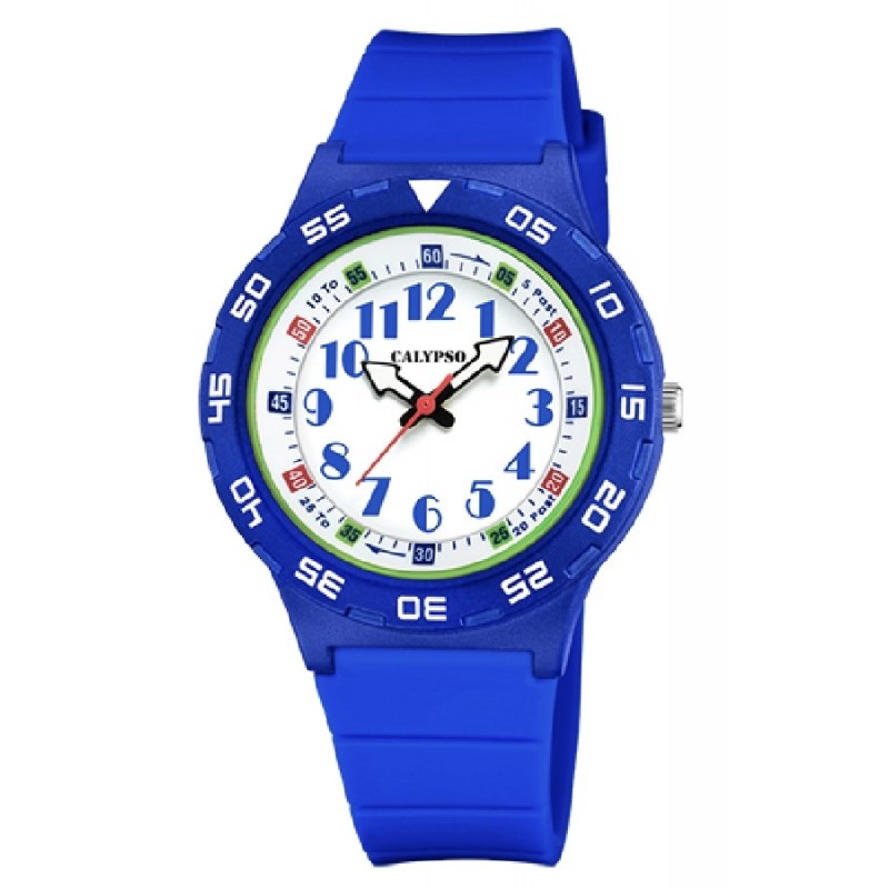 Orologio Ragazzo/Bimbo Calypso K5828/4 Con Cinturino E Cassa Blu