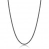 Collana Unisex Luca Barra CL298 In Acciaio Con Perle Sintetiche Nere