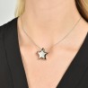 Collana Donna Luca Barra Con Pendente Stella Elettro Formato CK1811