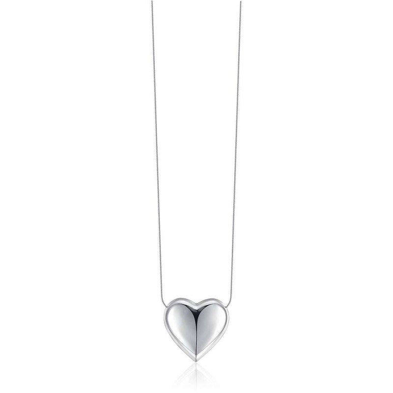 Collana Donna Luca Barra Lunga Con Pendente Cuore Elettro Formato CK1810