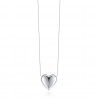 Collana Donna Luca Barra Lunga Con Pendente Cuore Elettro Formato CK1810