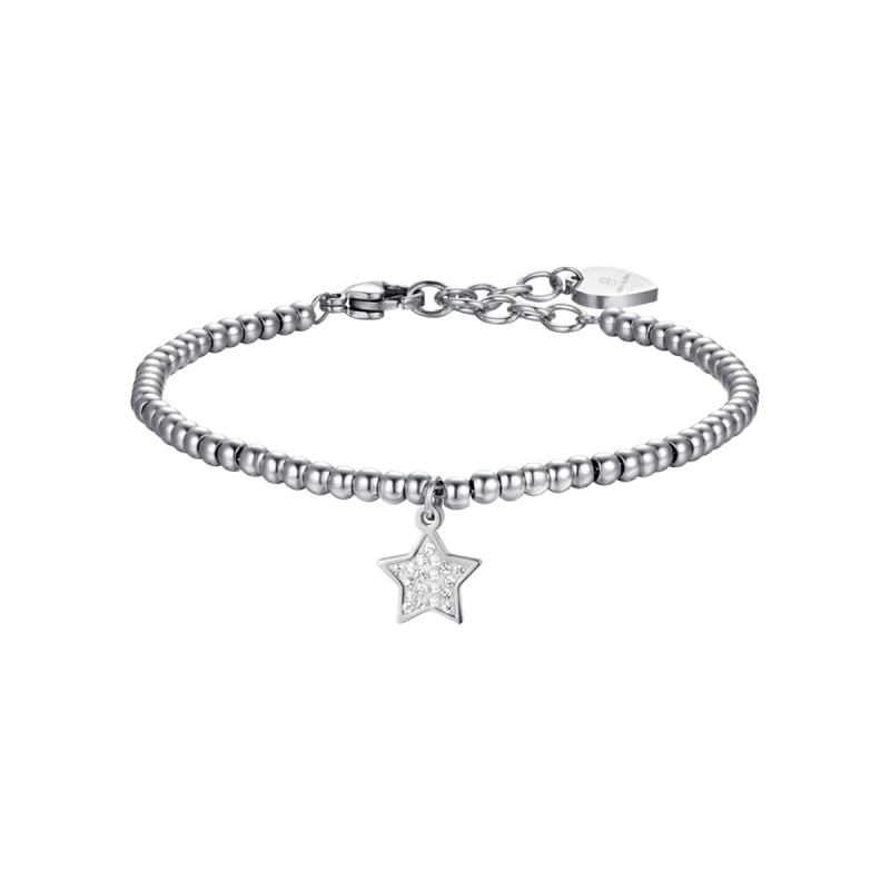 Bracciale Bimba Luca Barra In Acciaio Con Pendente Stella JB154