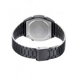 Orologio Uomo Casio vintage Con Cassa E Cinturino Neri B640WB-1BEF
