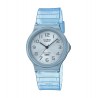 Orologio Unisex Casio Con Cinturino Celeste Trasparente MQ-24S-2BEF