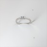 Anello Donna Elli's Nardelli Trilogy In Oro Bianco Con Diamanti EL025609