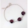 Bracciale Donna Zoppini In Argento Con Pietre Viola H1934_0009