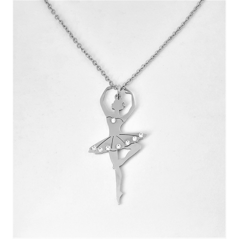 Collana Donna Manuel Zed Con Pendente Ballerina Q2303_0C00