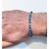 Bracciale Uomo Ananda Steel In Acciaio Con Pietre Turchese AXBR12 T