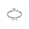 Bracciale Uomo Ananda 925 In Argento Con Pietra Nera A-BR113B