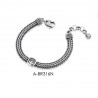 Bracciale Uomo Ananda 925 In Argento Con Ancora A-BR316N