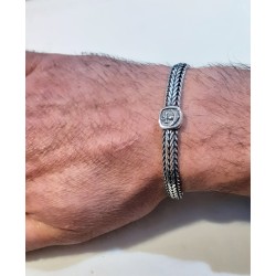 Bracciale Uomo Ananda 925 In Argento Con Ancora A-BR316N