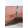 Bracciale Uomo Ananda 925 Con Scritta "Che La Forza Sia Con Te" A-BR121B