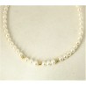 Collana Donna Kioto In Perle Di Acqua Dolce Con Chiusura E Sfere Oro Giallo 1000A/7DISC
