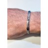 Bracciale Uomo ARKANO BAC26RB In Acciaio Con Piastra Centrale Bicolore