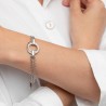 Bracciale Donna Lotus Style LS1780/2/1 In Acciaio Con Centrale Cerchi
