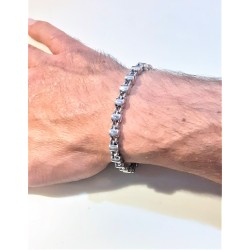 Bracciale Uomo ARKANO In Acciaio Bicolore BAC46BR
