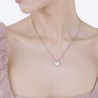 Collana Donna Luca Barra CK1285 In Acciaio Con Cuore