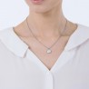 Collana Donna Luca Barra CK1284 In Acciaio Con Coccinella Con Strass