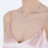 Collana Donna Luca Barra CK1289 In Acciaio Con Infinito