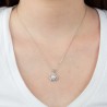 Collana Donna Lotus Silver LP3094-1/1 In Argento Con Perla Bianca