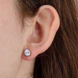 Orecchini Lotus Silver LP3079-4/1 In Argento Punto Luce A Goccia